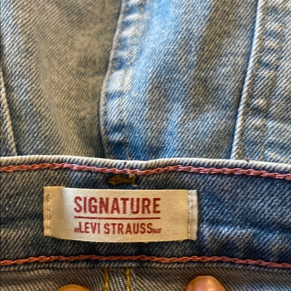 🦋 5/$25 Levi’s Signature Strauss Jean Skirt - Picture 6 of 9